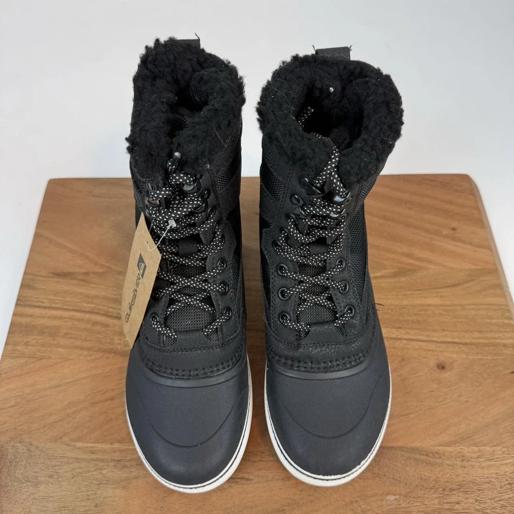 New NWOB Big Kids Quicksilver Sub Zero Hi Insulated Winter Snow Boots Sz 3 Y